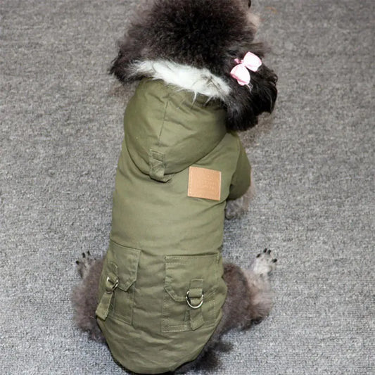 Winter Dog Clothes Puppy Pet Dog Coat Jacket For Small Medium Dog Thicken Warm Chihuahua Yorkies Hoodie Pets Clothing - The Pawfect Pets