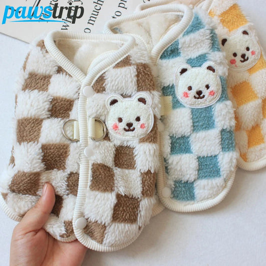 Pet Dog Coat Jacket Winter Dog Clothes for Small Dogs Puppy Vest Chihuahua Yorkie Costume Dog Clothing Outfit Pet Supplies - The Pawfect Pets